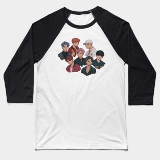 BTS all members Baseball T-Shirt